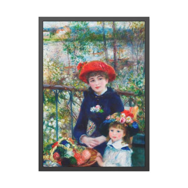 93830-4.jpg Two Sisters (On the Terrace) by Pierre-Auguste Renoir Framed Poster
