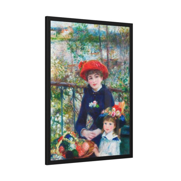 93830-5.jpg Two Sisters (On the Terrace) by Pierre-Auguste Renoir Framed Poster