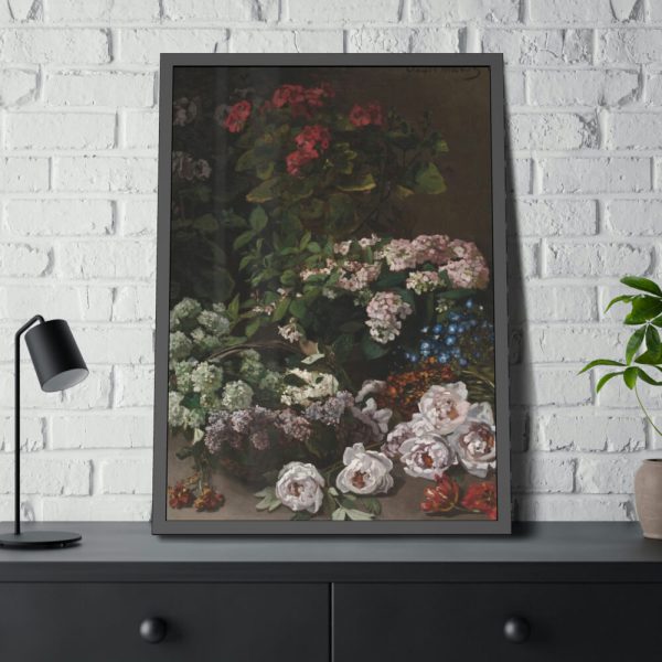 93830-55.jpg Spring Flowers by Claude Monet Framed Poster