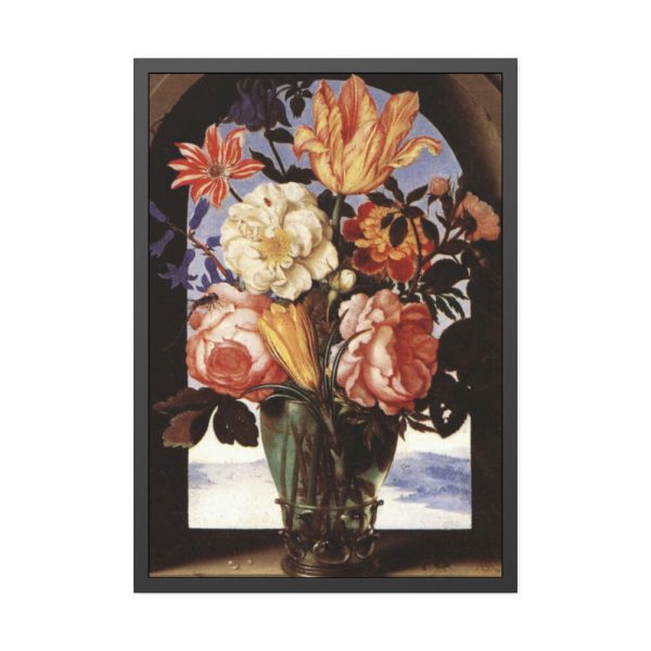 93830-64.jpg Bouquet of Flowers by Ambrosius Bosschaert Framed Poster