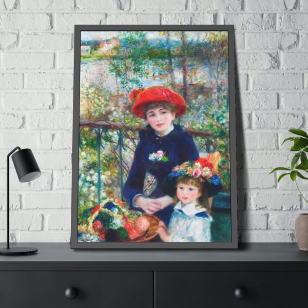93830-7.jpg Two Sisters (On the Terrace) by Pierre-Auguste Renoir Framed Poster