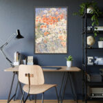 The Island Garden by Frederick Childe Hassam Framed Poster - Image 3
