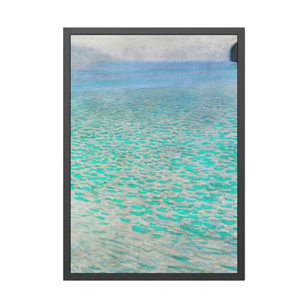 Attersee by Gustav Klimt's Framed Poster