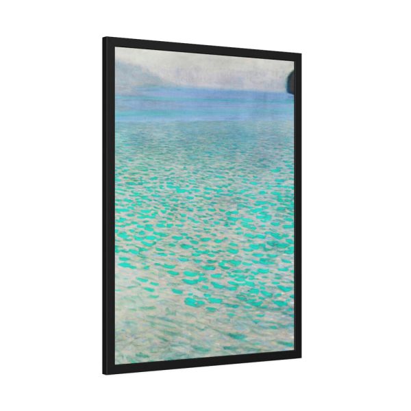 Attersee by Gustav Klimt's Framed Poster