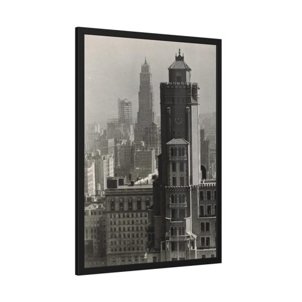 93831-113.jpg From the Shelton Looking North by Alfred Stieglitz Framed Poster