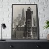 93831-115.jpg From the Shelton Looking North by Alfred Stieglitz Framed Poster