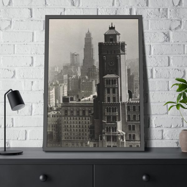 93831-115.jpg From the Shelton Looking North by Alfred Stieglitz Framed Poster