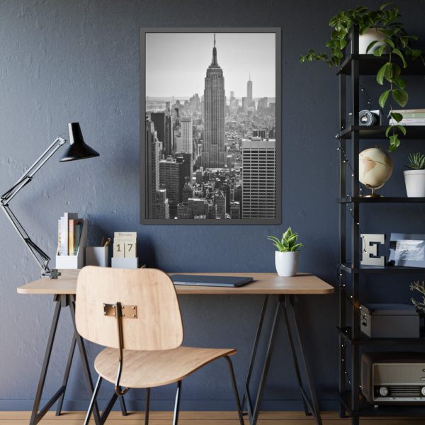 93831-118.jpg New York City Skyscraper Framed Poster