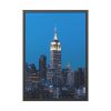 93831-120.jpg Empire State Building and Skyscrapers With Lights Framed Poster