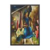 The Eviction by Eldzier Cortor Framed Poster