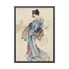 93831-156.jpg Woman Wearing Kimono by Katsushika Hokusai Framed Poster