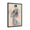 93831-157.jpg Woman Wearing Kimono by Katsushika Hokusai Framed Poster