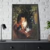 93831-175.jpg Cat with Kittens by Henriëtte Ronner Framed Poster