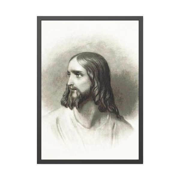 Jesus Christ Portrait by Rufus Wilmot Griswold Framed Poster