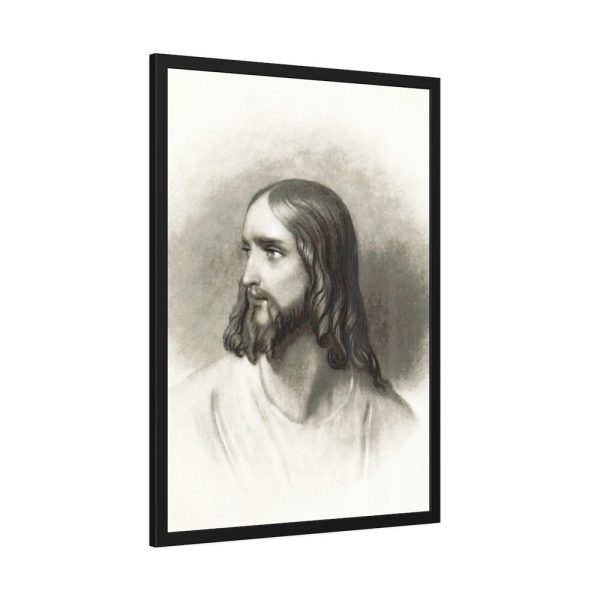 Jesus Christ Portrait by Rufus Wilmot Griswold Framed Poster