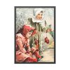 Hark! What Mean Those Holy Voices by L. Prang & Co Framed Poster
