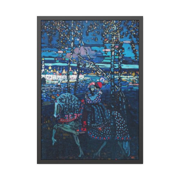 93831-184.jpg Riding couple by Wassily Kandinsky Framed Poster