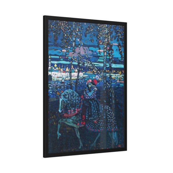 93831-185.jpg Riding couple by Wassily Kandinsky Framed Poster