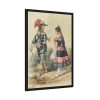 93831-209.jpg Cavalier and Maid in Spanish Costume Framed Poster