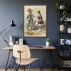 93831-210.jpg Cavalier and Maid in Spanish Costume Framed Poster