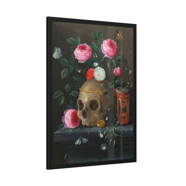 Vanitas Still Life by  Jan van Kessel Framed Poster