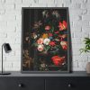 93831-43.jpg The Overturned Bouquet by Abraham Mignon Framed Poster