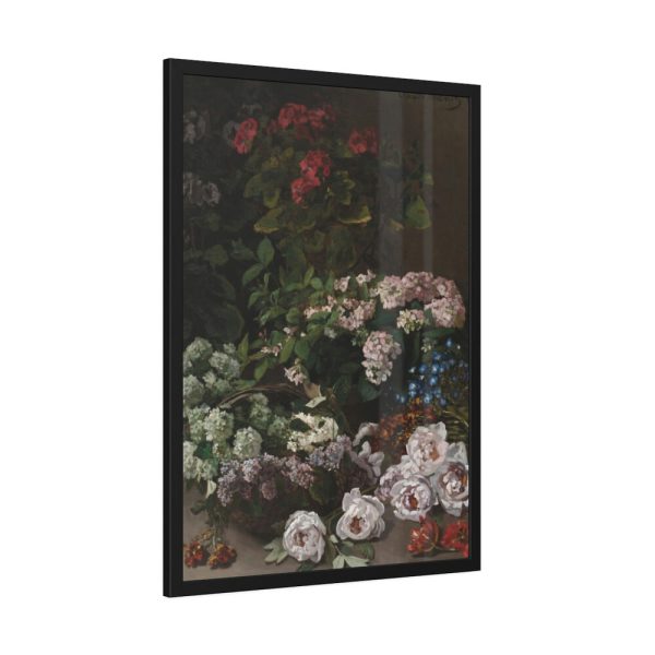 93831-53.jpg Spring Flowers by Claude Monet Framed Poster