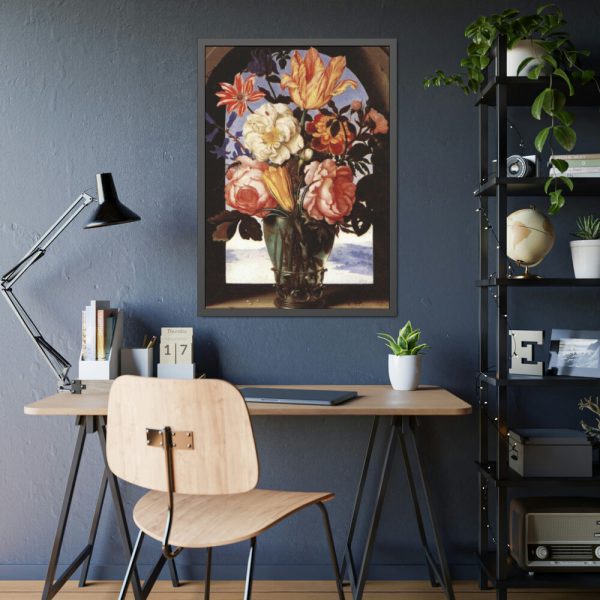 93831-66.jpg Bouquet of Flowers by Ambrosius Bosschaert Framed Poster