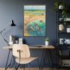 93831-86.jpg Bailey’s Beach by Frederick Childe Hassam Framed Poster