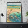 93831-87.jpg Bailey’s Beach by Frederick Childe Hassam Framed Poster