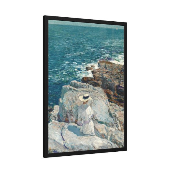 93831-89.jpg The South Ledges, Appledore by Frederick Childe Hassam Framed Poster