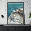93831-91.jpg The South Ledges, Appledore by Frederick Childe Hassam Framed Poster