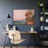 Lahaina Beach - West Maui by D. Howard Hitchcock Framed Poster