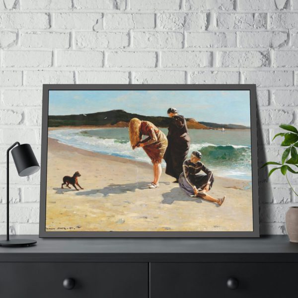 93854-107.jpg Eagle Head, Manchester, Massachusetts by Winslow Homer Framed Poster