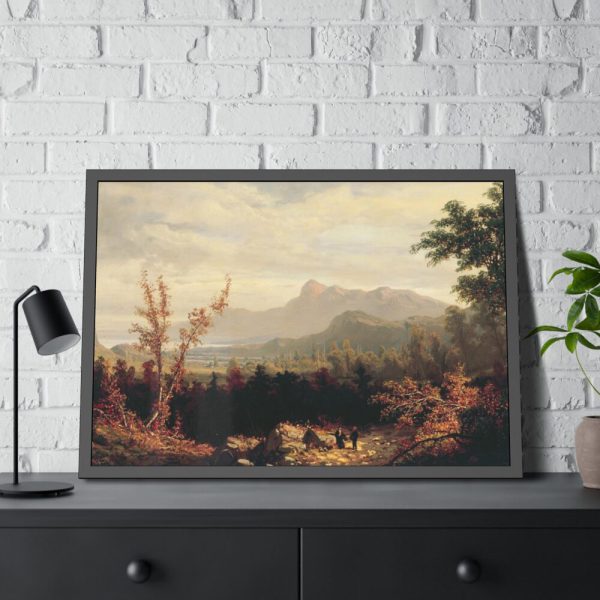 93854-131.jpg Autumn Landscape by William Louis Sonntag Framed Poster