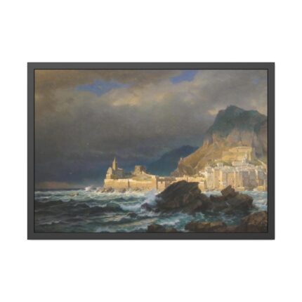 Porto Venere, Spezia, Italy by William Stanley Haseltine Framed Poster
