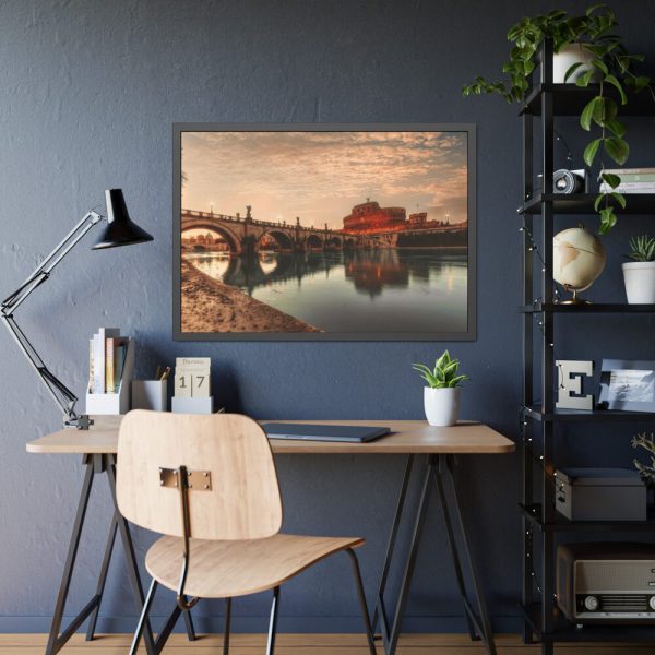 93854-162.jpg Castel Sant'Angelo, Roma, Italy Framed Poster