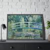 93854-183.jpg Water Lilies and Japanese Bridge by Claude Monet Framed Poster