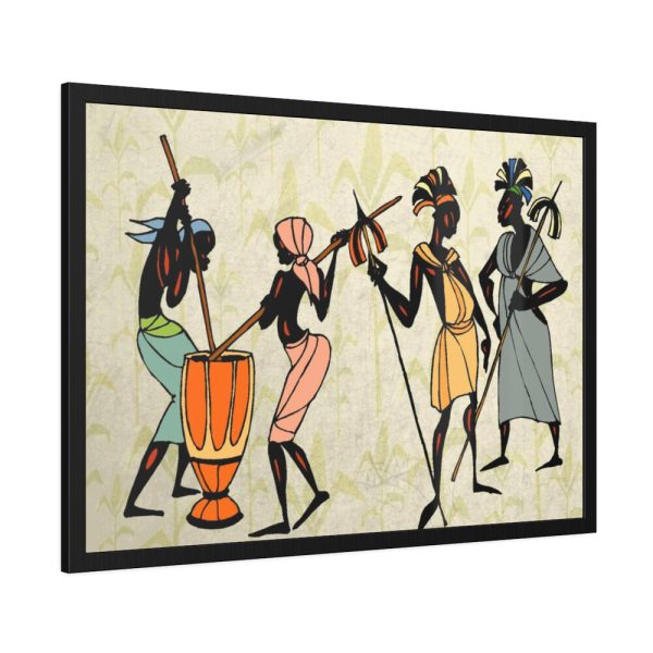 93854-237.jpg Man Ethic African People Framed Poster
