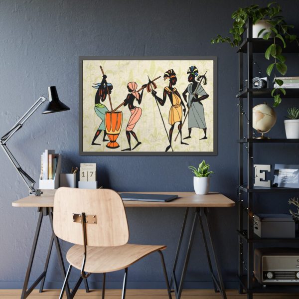 93854-238.jpg Man Ethic African People Framed Poster