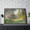93854-330.jpg Landscape The Parc Monceau by Claude Monet Framed Poster