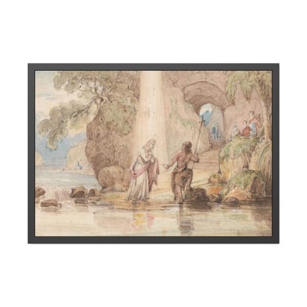 93854-335.jpg The Baptism of Christ Framed Poster