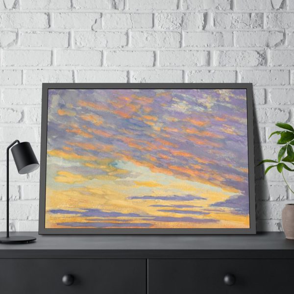 93854-370.jpg Study of clouds, Rome Framed Poster