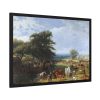 93854-41.jpg Lord Rivers's Stud Farm by Jacques-Laurent Agasse Framed Poster
