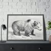 93854-63.jpg Vintage Bear Illustration by Richard Lydekker Framed Posters