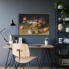 Flower Still Life by Ambrosius Bosschaert the Elder Framed Posters