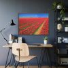 93854-82.jpg Red Tulips Field Framed Poster
