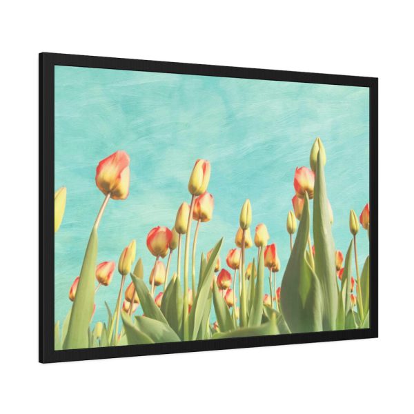 93854-85.jpg Spring Tulips Flowers Framed Poster