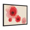 93854-89.jpg Red Flower Art Framed Poster