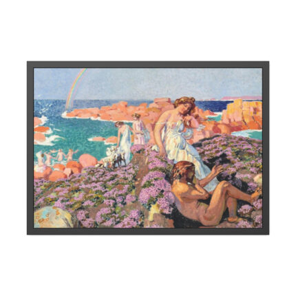 Ulysses with Calypso by Maurice Denis Framed Poster